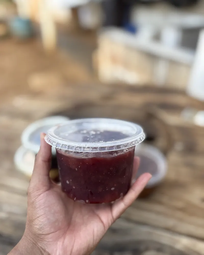 Doce de banana caseiro da Fazenda Várzea do Feijão, Tauá-CE