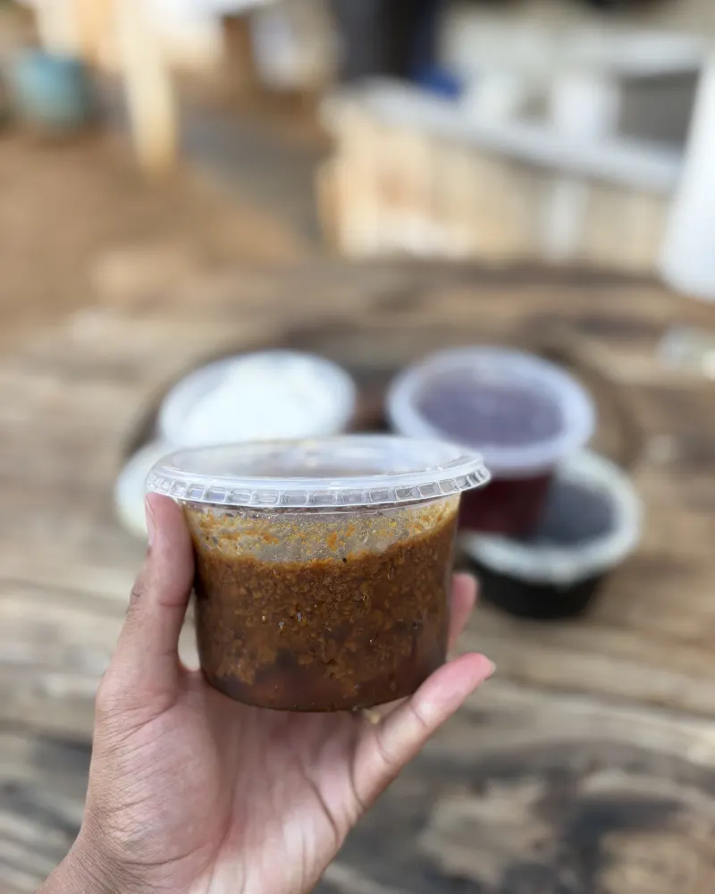 Doce de leite com rapadura da Fazenda Várzea do Feijão, Tauá-CE